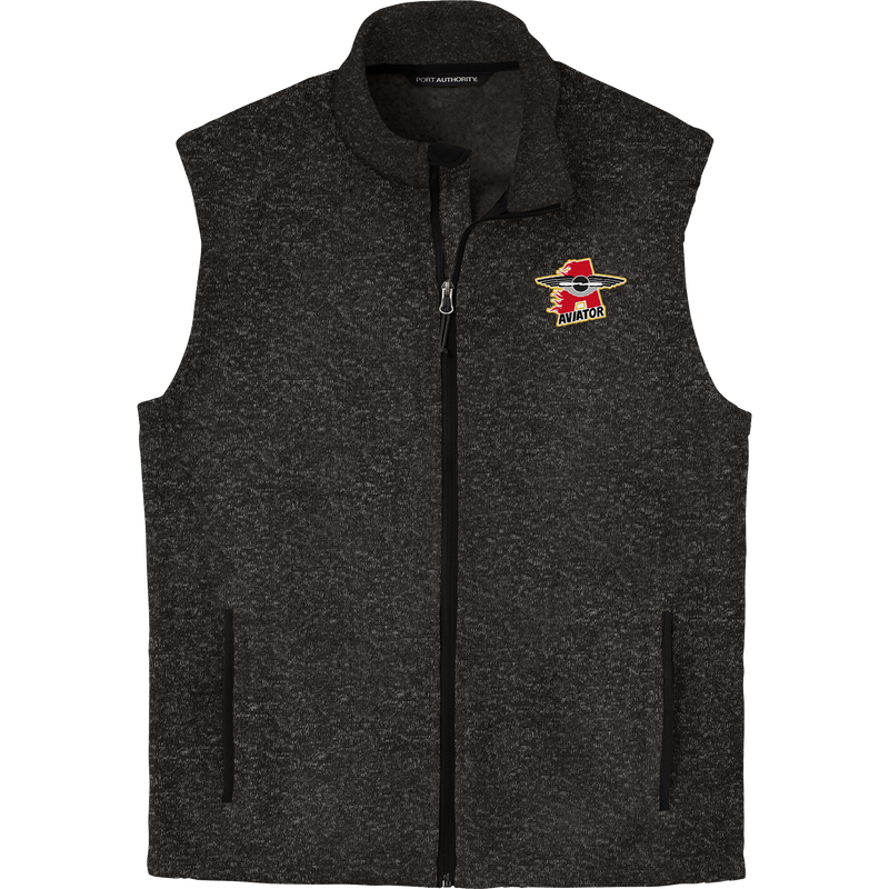 NY Aviators Sweater Fleece Vest