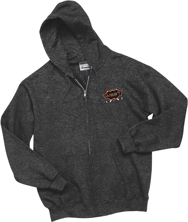 Orange County West Ultimate Cotton - Full-Zip Hooded Sweatshirt