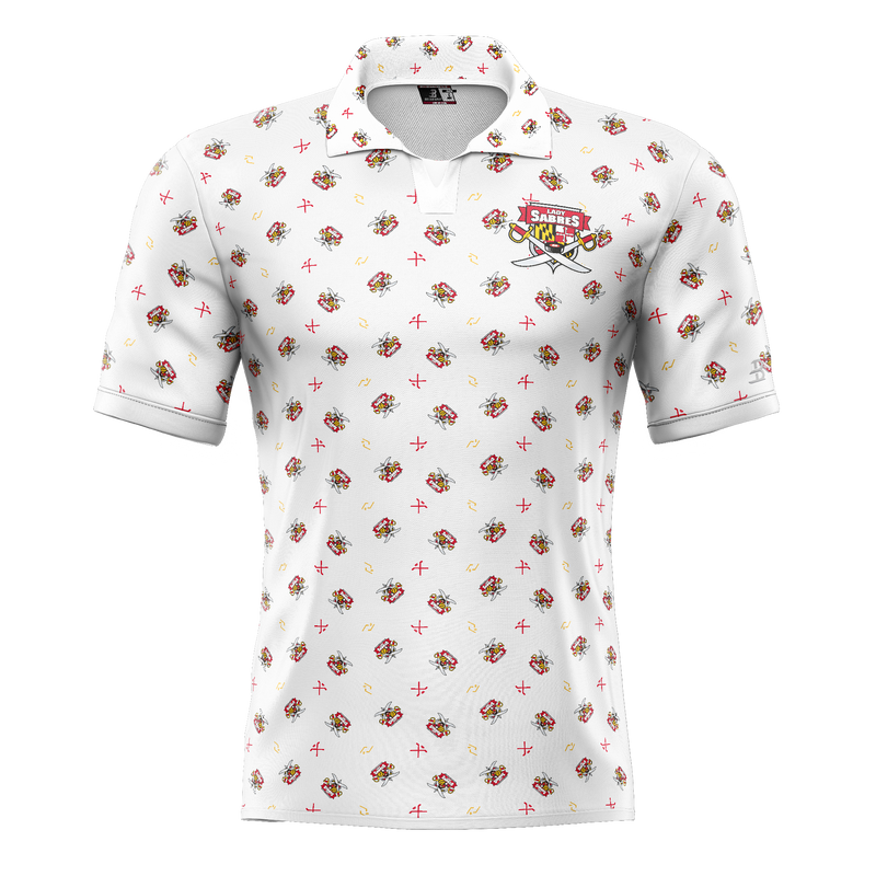 SOMD Lady Sabres Adult Sublimated Polo Tee