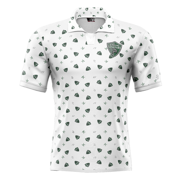 Lansing Senators Adult Sublimated Polo Tee