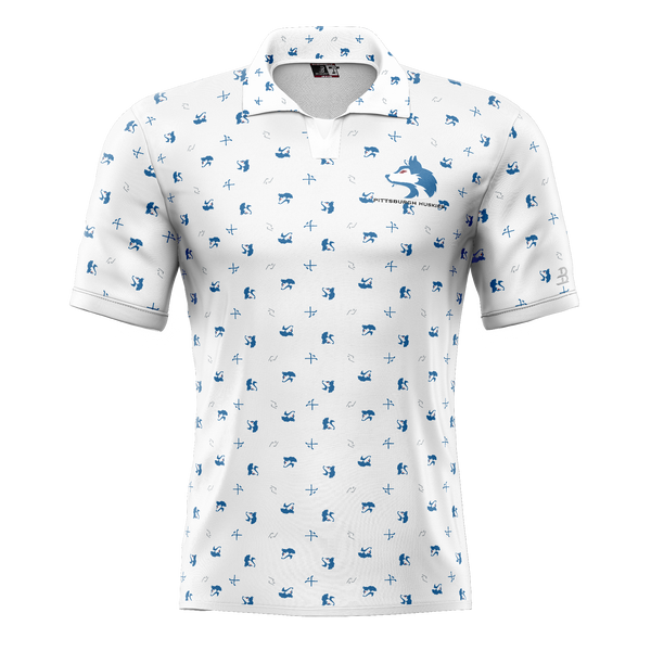 Pittsburgh Huskies Youth Sublimated Polo Tee