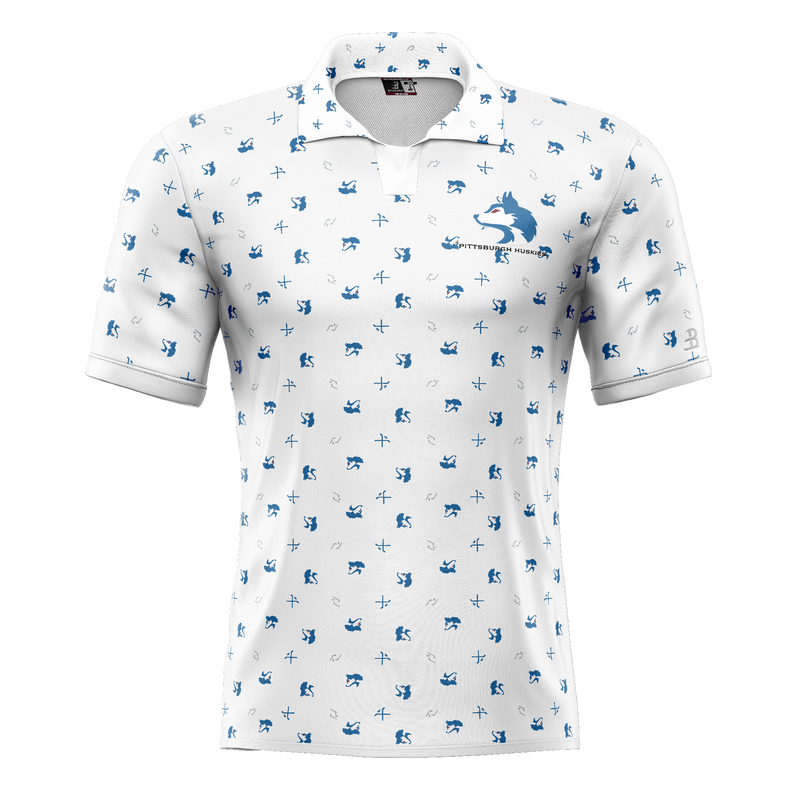 Pittsburgh Huskies Youth Sublimated Polo Tee