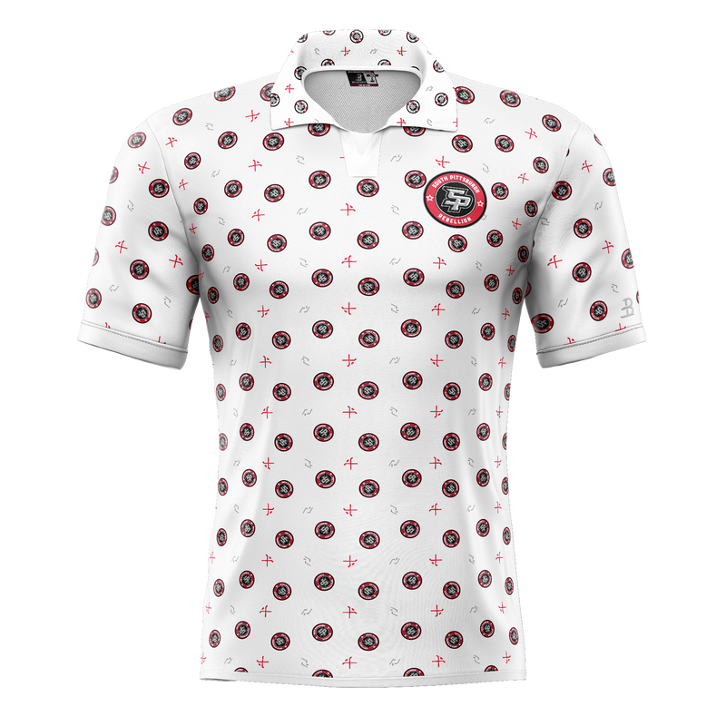 South Pittsburgh Rebellion Mites Youth Sublimated Polo Tee