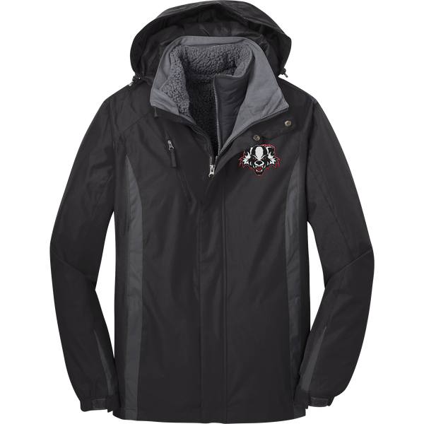 Scary Badgers Colorblock 3-in-1 Jacket