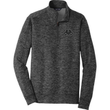 Igloo Jaguars PosiCharge Electric Heather Fleece 1/4-Zip Pullover