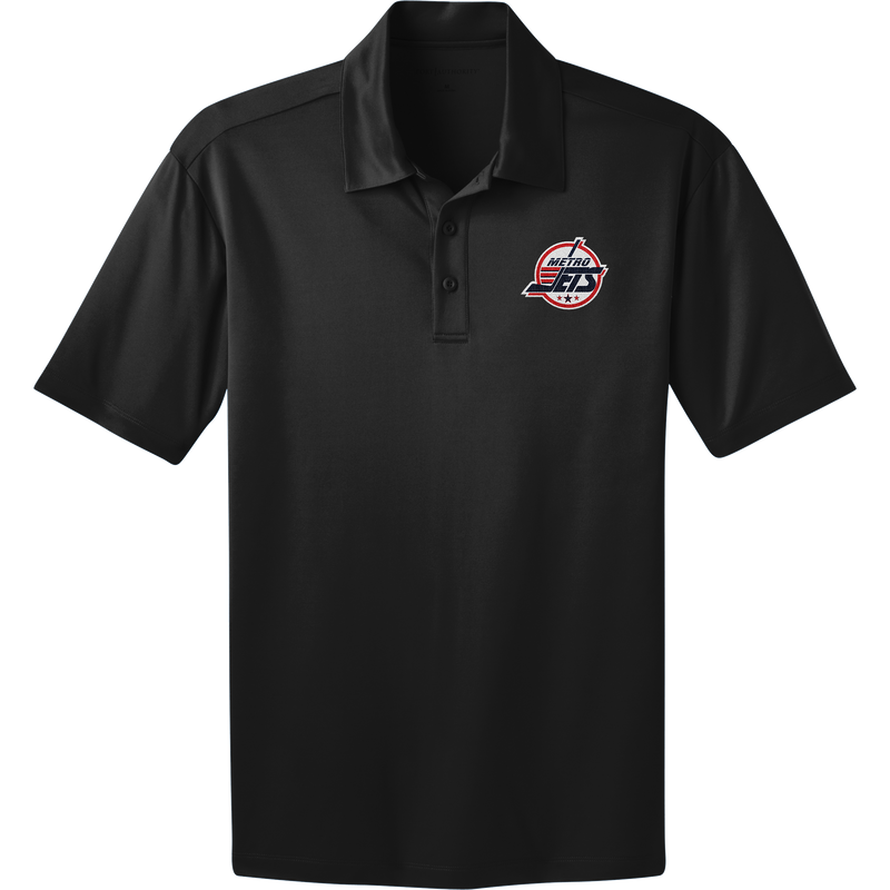 Metro Jets Adult Silk Touch Performance Polo