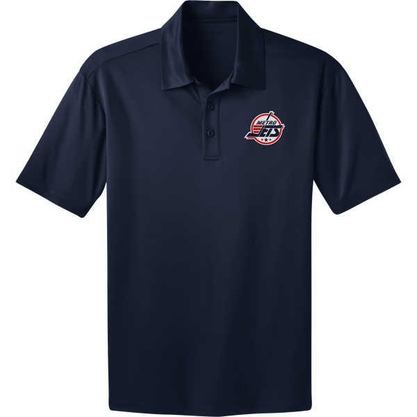 Metro Jets Adult Silk Touch Performance Polo