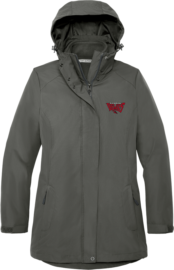 York Devils Ladies All-Weather 3-in-1 Jacket