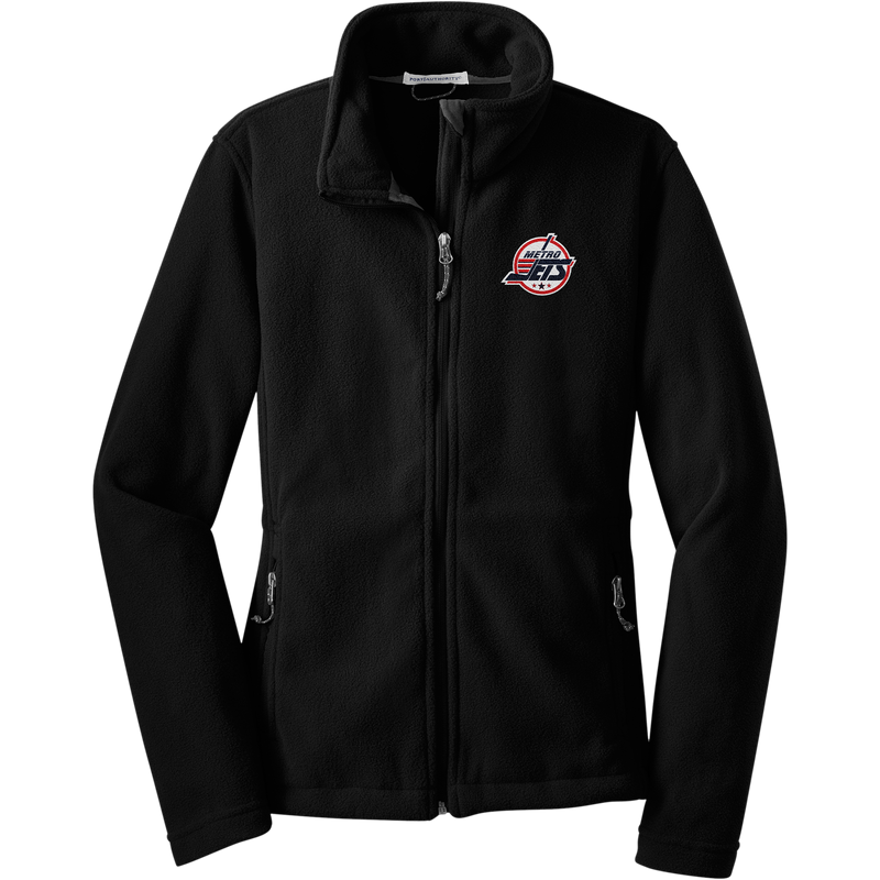 Metro Jets Ladies Value Fleece Jacket