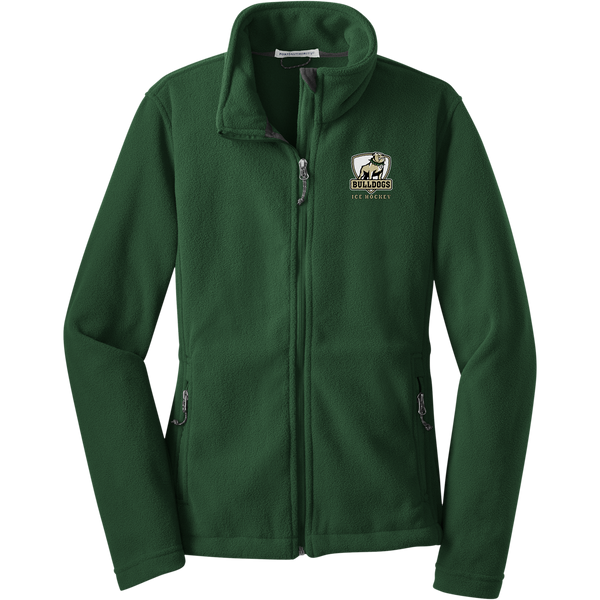 HVM Bulldogs Ladies Value Fleece Jacket