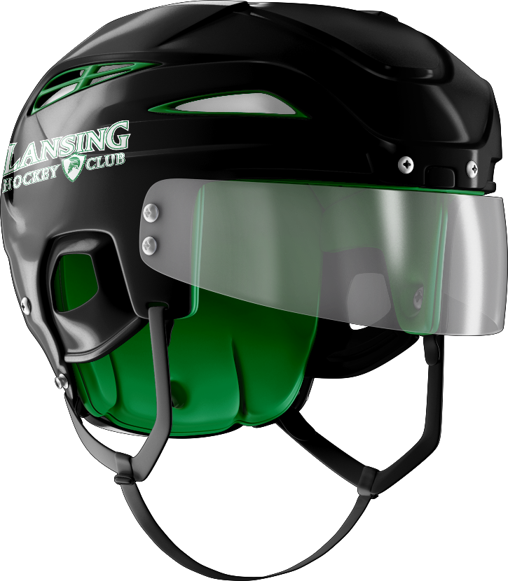 Lansing Spartans Helmet Stickers