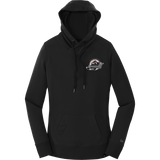 Allegheny Badgers New Era Ladies French Terry Pullover Hoodie