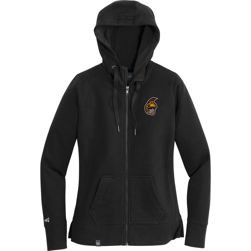 Seacoast Spartans New Era Ladies French Terry Full-Zip Hoodie