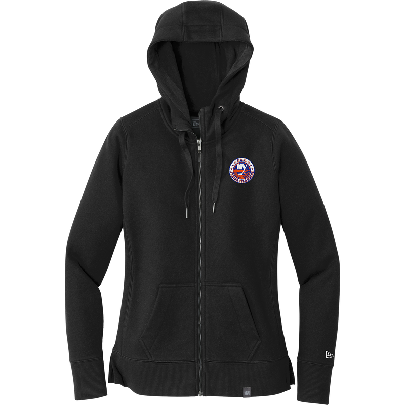 PAL Jr. Islanders New Era Ladies French Terry Full-Zip Hoodie