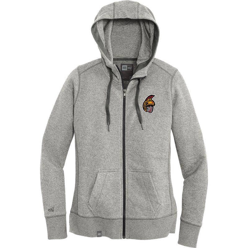 Seacoast Spartans New Era Ladies French Terry Full-Zip Hoodie