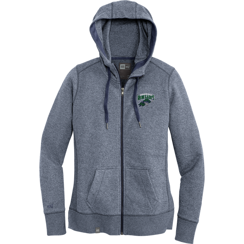 Kensington Valley Renegades New Era Ladies French Terry Full-Zip Hoodie