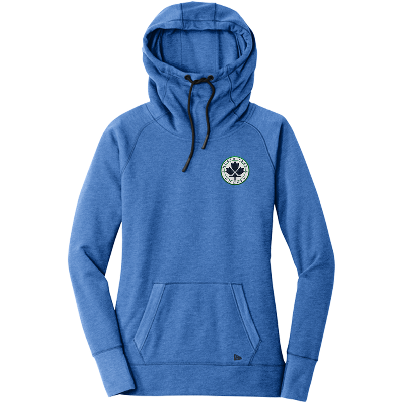 North Park Hockey New Era Ladies Tri-Blend Fleece Pullover Hoodie