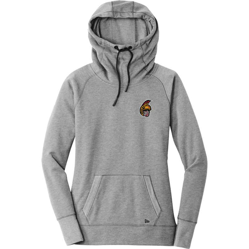Seacoast Spartans New Era Ladies Tri-Blend Fleece Pullover Hoodie