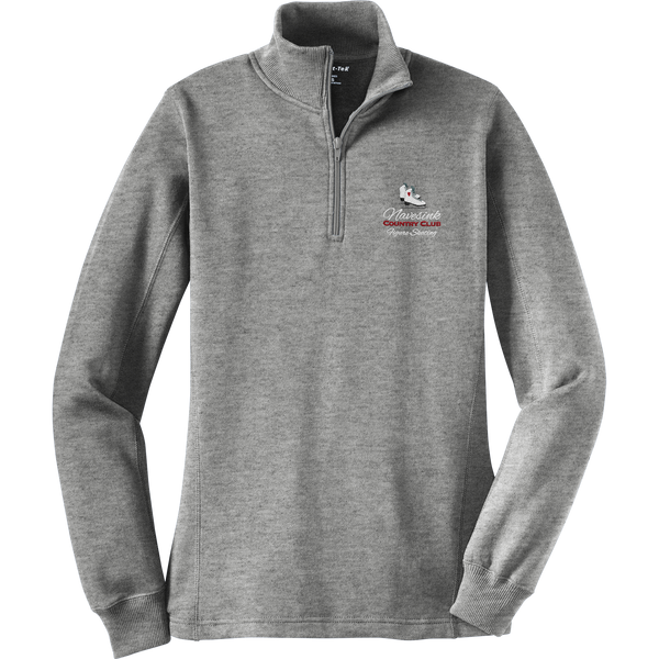 Navesink Figure Skating Ladies 1/4-Zip Sweatshirt