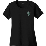 Biggby Spartans Ladies PosiCharge Tri-Blend Wicking Scoop Neck Raglan Tee