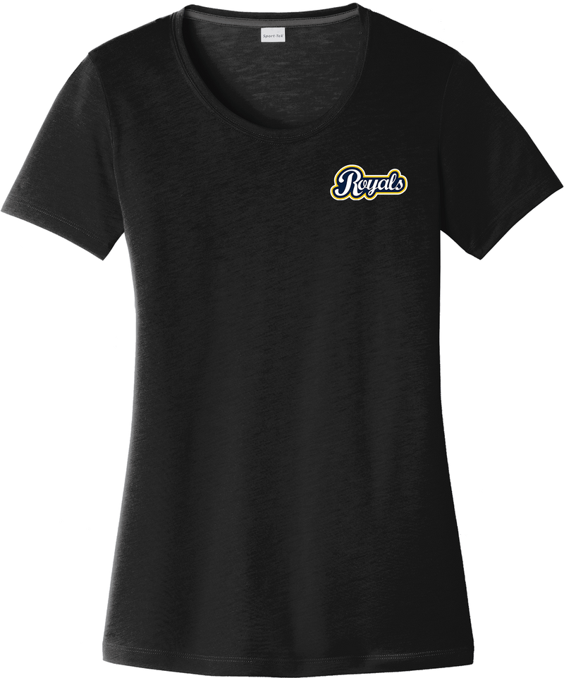 Royals Hockey Club Ladies PosiCharge Competitor Cotton Touch Scoop Neck Tee