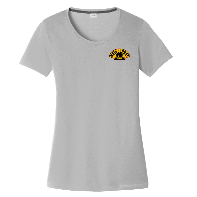 NJ Bears Ladies PosiCharge Competitor Cotton Touch Scoop Neck Tee