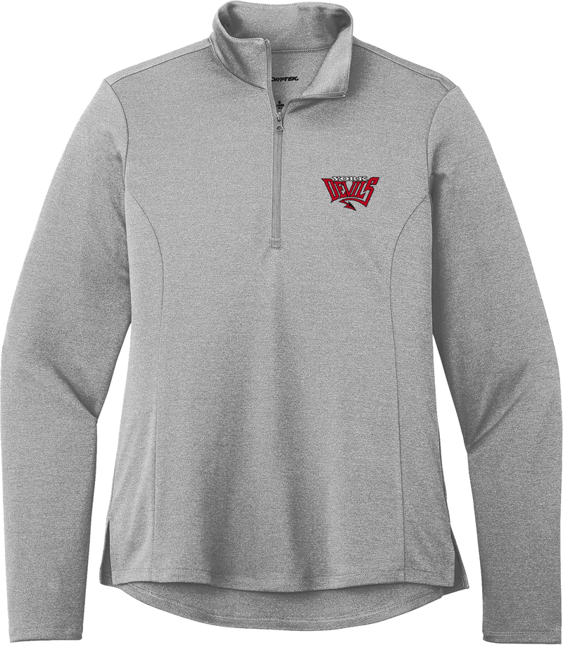 York Devils Ladies Endeavor 1/2-Zip Pullover