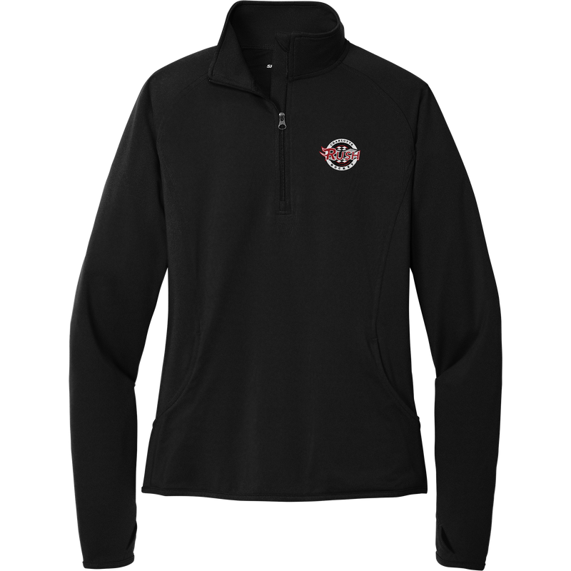 Charlotte Rush Ladies Sport-Wick Stretch 1/4-Zip Pullover