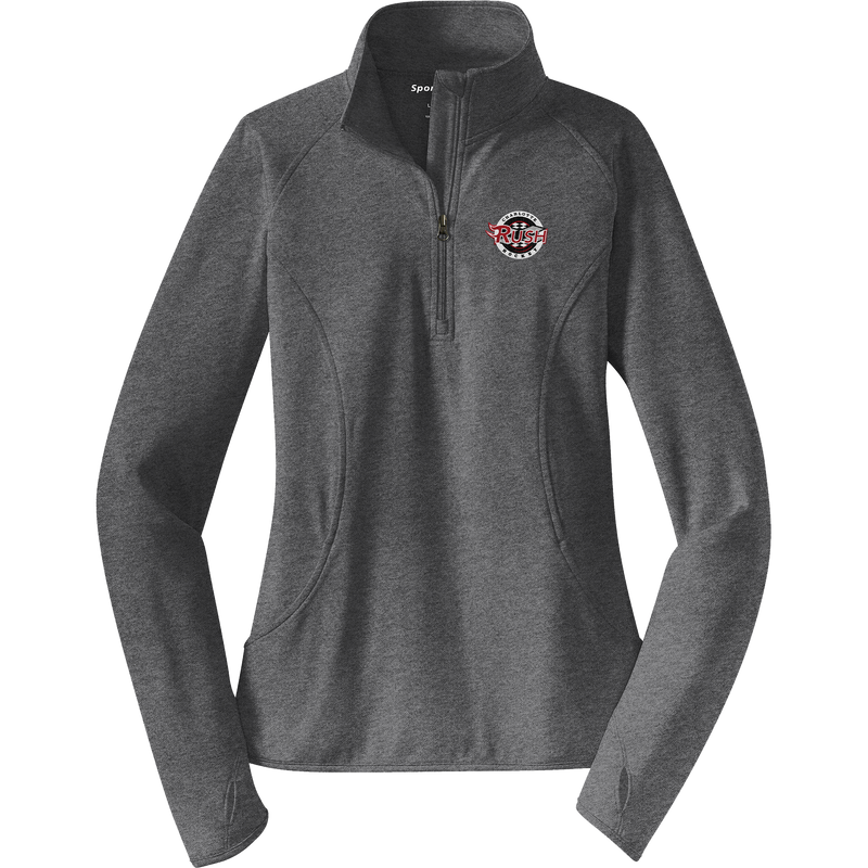 Charlotte Rush Ladies Sport-Wick Stretch 1/4-Zip Pullover