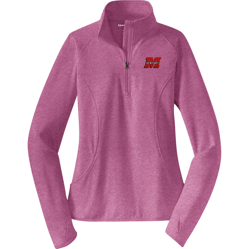 Team Maryland Ladies Sport-Wick Stretch 1/4-Zip Pullover