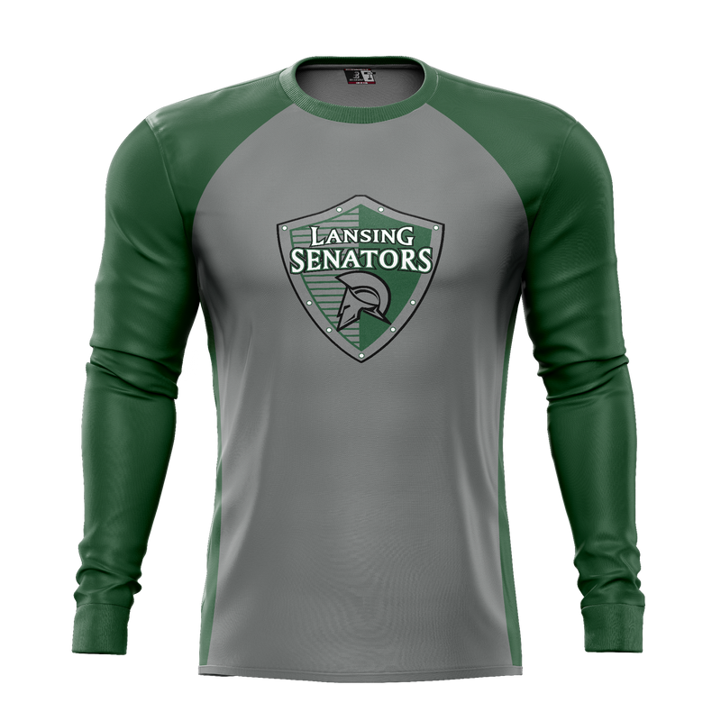 Lansing Senators Adult Sublimated Long Sleeve Tee