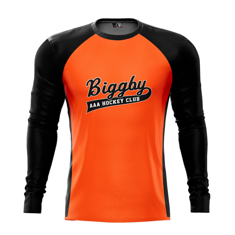 Biggby Coffee AAA Tier 1 Adult 2025 Sublimated Long Sleeve Tee