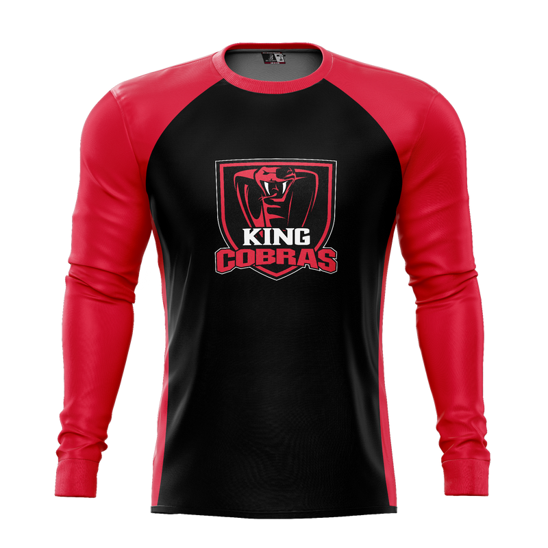 King Cobras Adult Sublimated Long Sleeve Tee