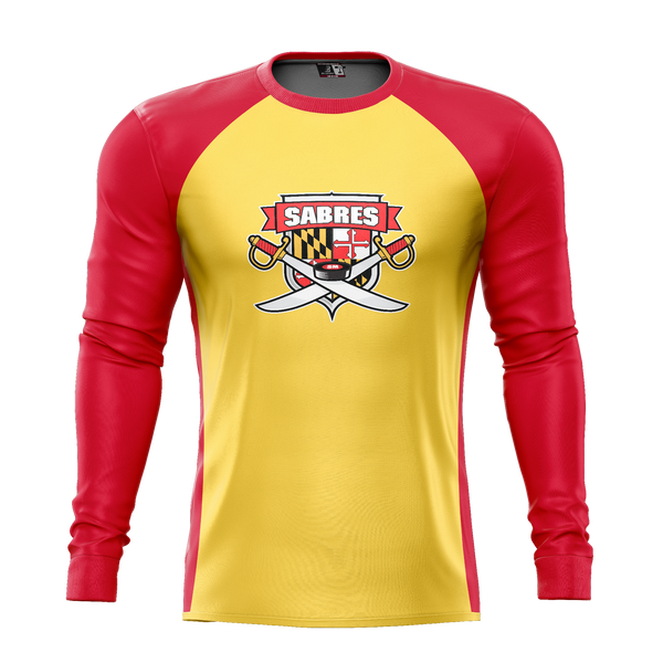 SOMD Sabres Youth Sublimated Long Sleeve Tee
