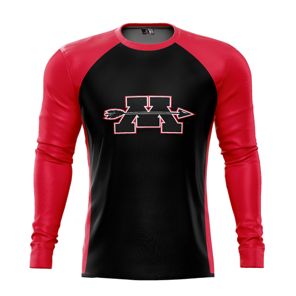 Mercer Arrows Adult Sublimated Long Sleeve Tee