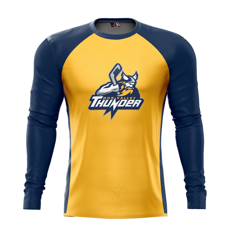 Mon Valley Thunder Youth Sublimated Long Sleeve Tee