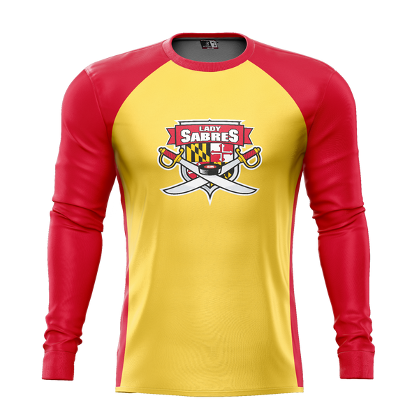 SOMD Lady Sabres Youth Sublimated Long Sleeve Tee