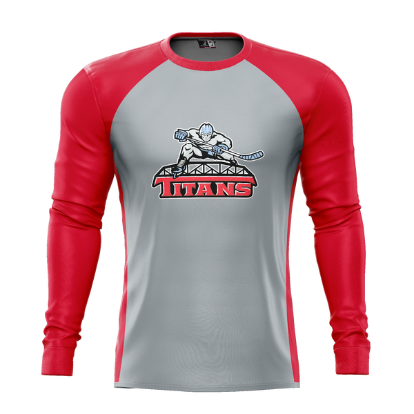 NJ Titans Adult Sublimated Long Sleeve Tee