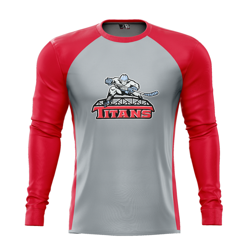 NJ Titans Adult Sublimated Long Sleeve Tee