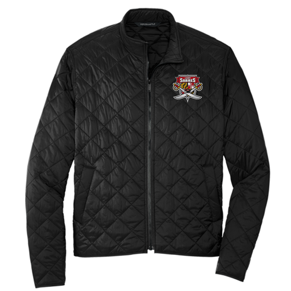 SOMD Lady Sabres Mercer+Mettle Quilted Full-Zip Jacket