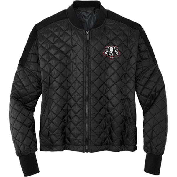 Scary Badgers Mercer+Mettle Womens Boxy Quilted Jacket
