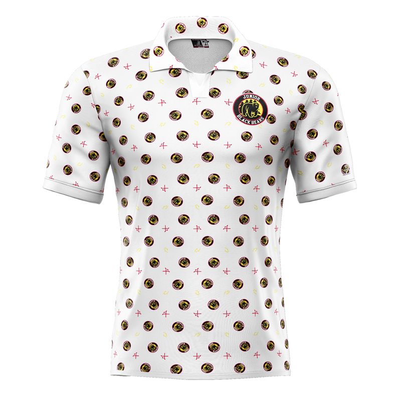 MD Jr Black Bears Adult Sublimated Polo Tee