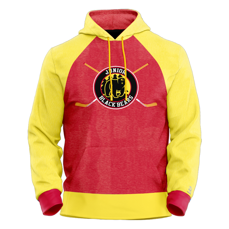 MD Jr Black Bears Adult Sublimated Hoodie
