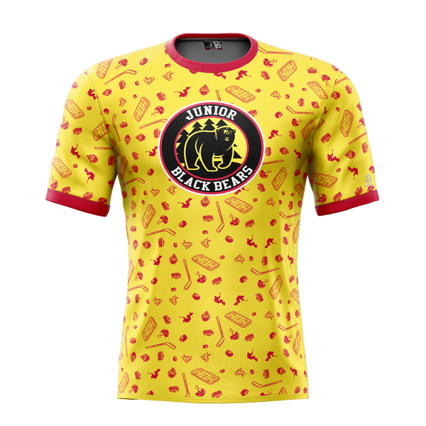 MD Jr Black Bears Youth Sublimated Pattern Tee