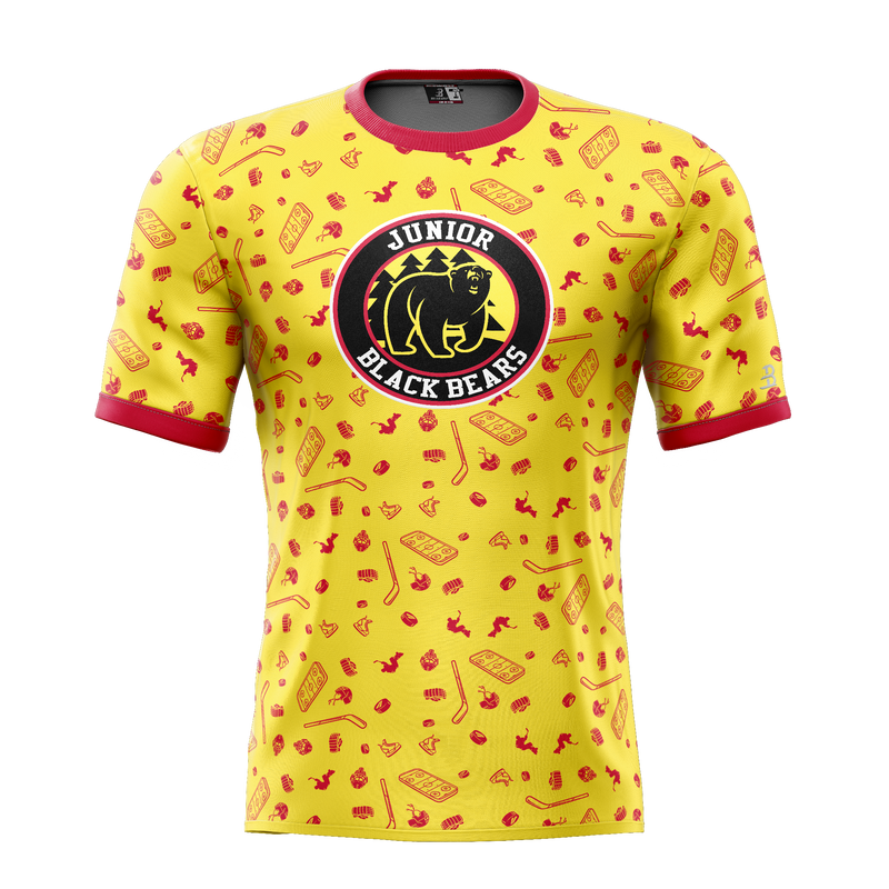 MD Jr Black Bears Youth Sublimated Pattern Tee