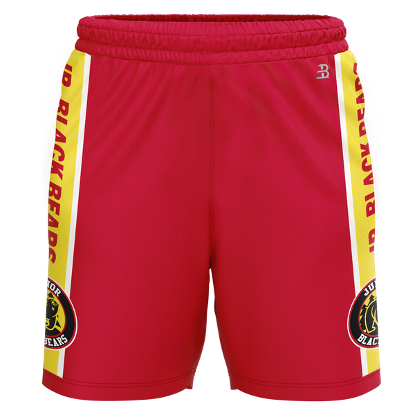 MD Jr Black Bears Adult Sublimated Shorts