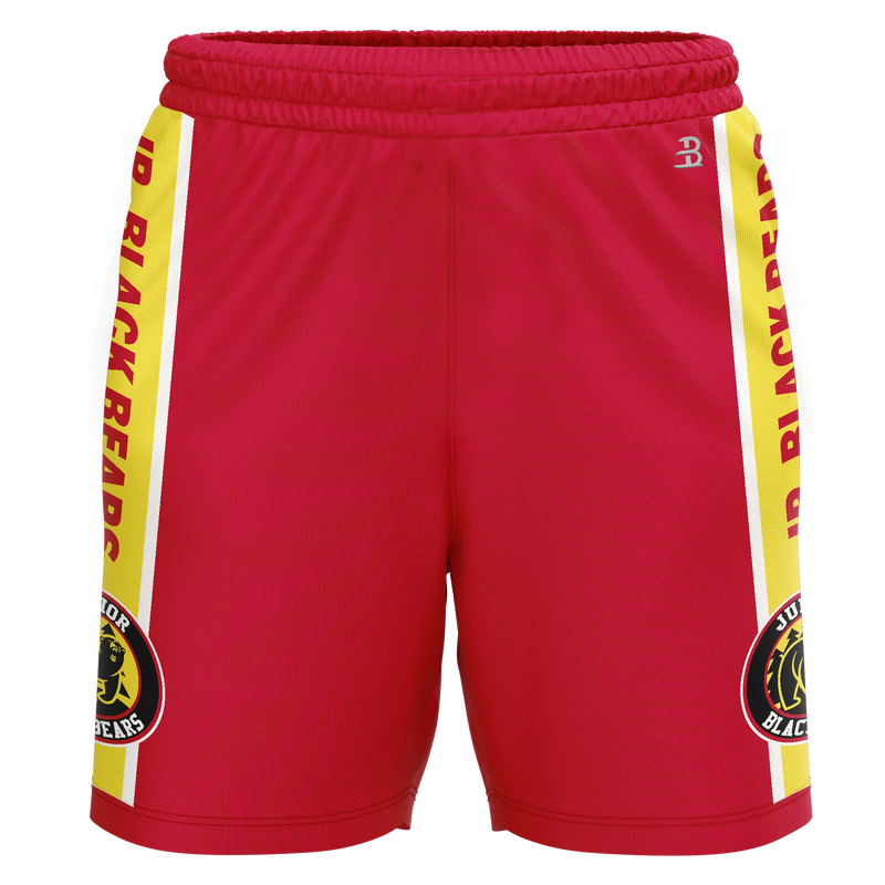 MD Jr Black Bears Youth Sublimated Shorts