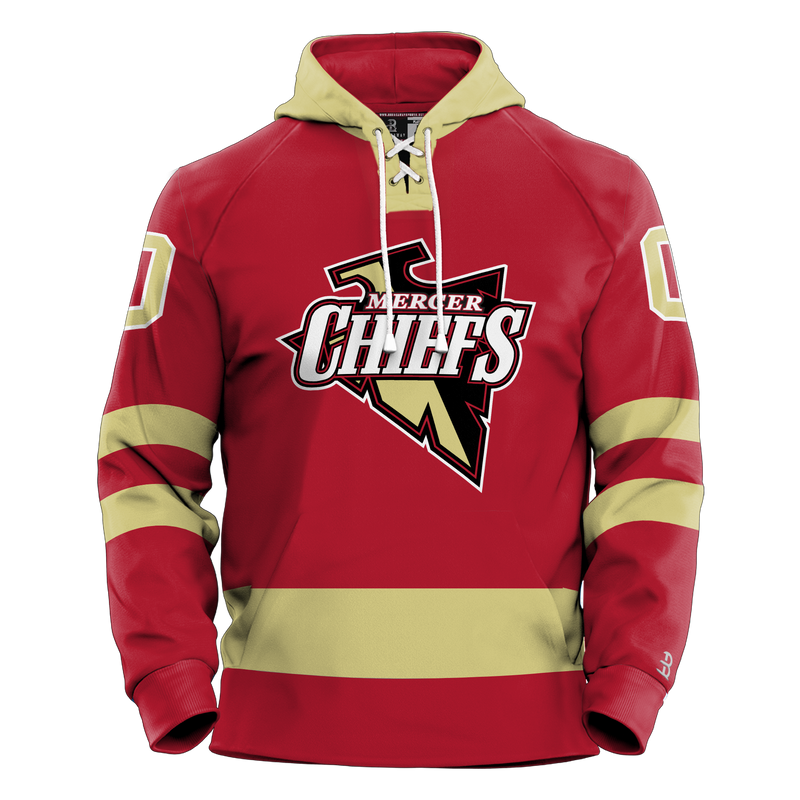 Mercer Tier 1 2012 and Older Youth Sublimated Retro Hoodie