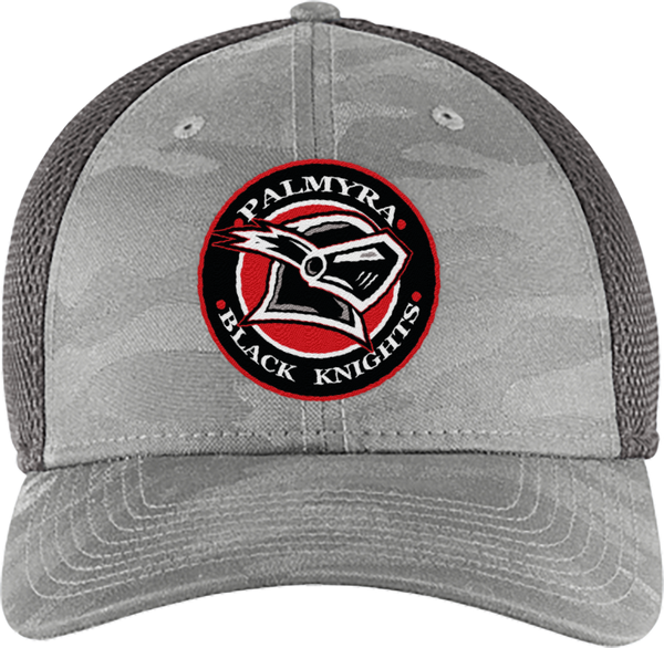 Palmyra Black Knights New Era Tonal Camo Stretch Tech Mesh Cap
