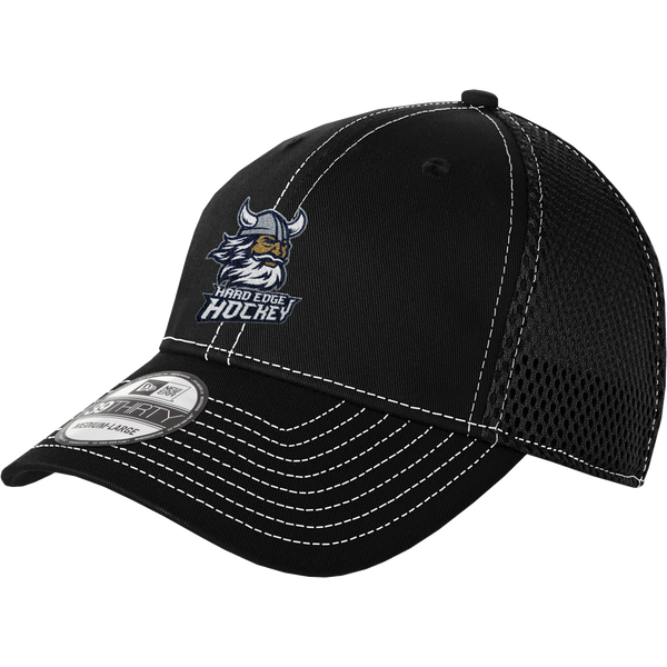 Hard Edge Hockey New Era Stretch Mesh Contrast Stitch Cap